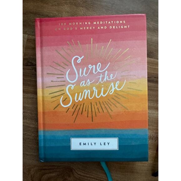 Emily Ley Sure as the Sunrise & Grace, Not Perfection Motivational Books - Picture 3 of 9